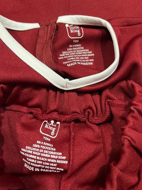 Little King Alabama Crimson Tide 2 piece cheer set size YSM - Picture 5 of 6